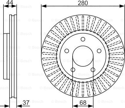 BOSCH 0 986 479 A28 - Discofreno autozon.pro