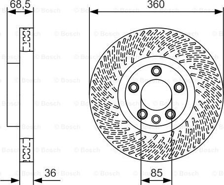 BOSCH 0 986 479 B12 - Discofreno autozon.pro