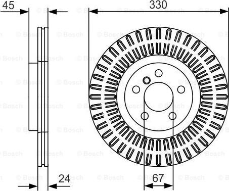 BOSCH 0 986 479 C94 - Discofreno autozon.pro