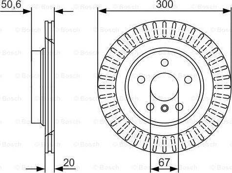 BOSCH 0 986 479 C95 - Discofreno autozon.pro