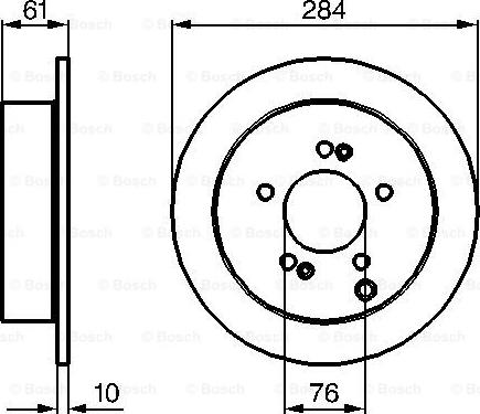 BOSCH 0 986 479 C61 - Discofreno autozon.pro