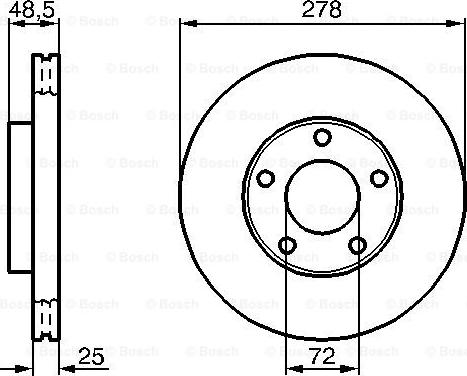 BOSCH 0 986 479 C68 - Discofreno autozon.pro