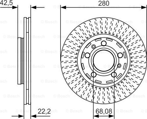 BOSCH 0 986 479 C89 - Discofreno autozon.pro