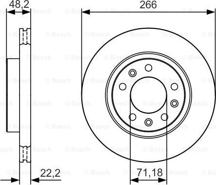 BOSCH 0 986 479 C34 - Discofreno autozon.pro