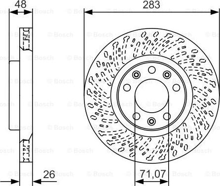 BOSCH 0 986 479 C35 - Discofreno autozon.pro