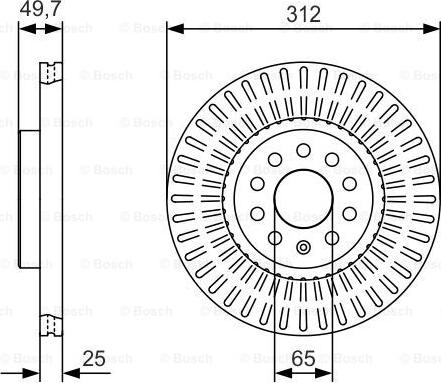 BOSCH 0 986 479 C29 - Discofreno autozon.pro