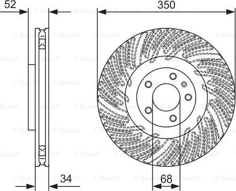 BOSCH 0 986 479 D26 - Discofreno autozon.pro