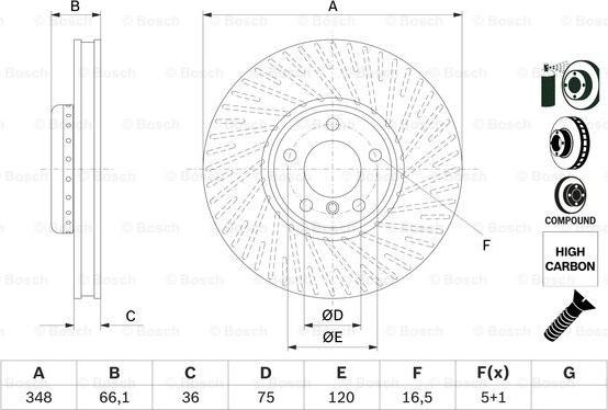 BOSCH 0 986 479 E18 - Discofreno autozon.pro