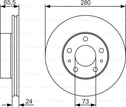 BOSCH 0 986 479 R98 - Discofreno autozon.pro