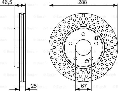 BOSCH 0 986 479 R69 - Discofreno autozon.pro