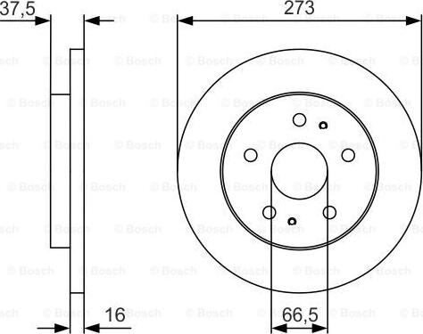 BOSCH 0 986 479 R02 - Discofreno autozon.pro