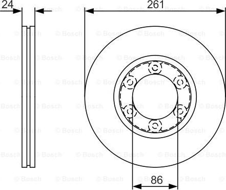 BOSCH 0 986 479 R16 - Discofreno autozon.pro