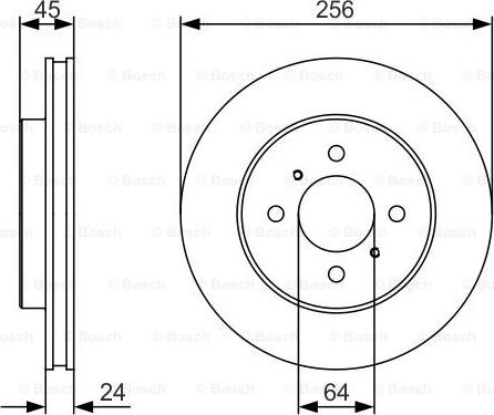 BOSCH 0 986 479 R18 - Discofreno autozon.pro