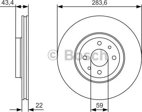 BOSCH 0 986 479 R17 - Discofreno autozon.pro