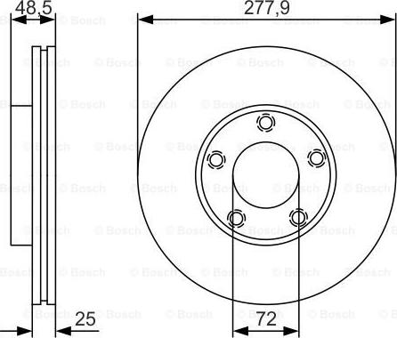 BOSCH 0 986 479 R83 - Discofreno autozon.pro