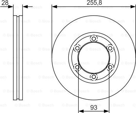 BOSCH 0 986 479 R37 - Discofreno autozon.pro