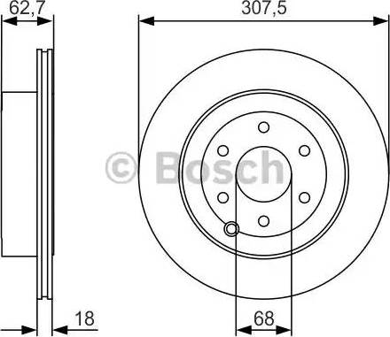 BOSCH 0 986 479 R21 - Discofreno autozon.pro