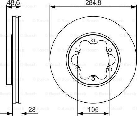 BOSCH 0 986 479 R27 - Discofreno autozon.pro