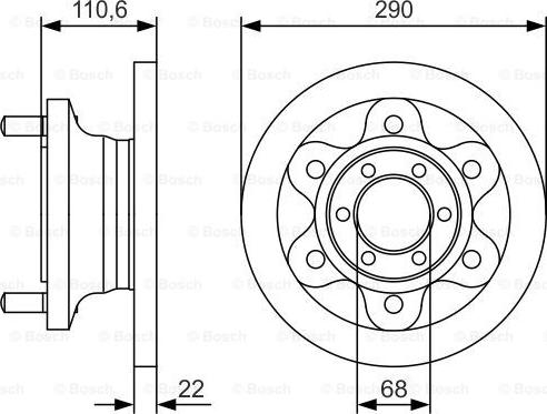 BOSCH 0 986 479 S95 - Discofreno autozon.pro