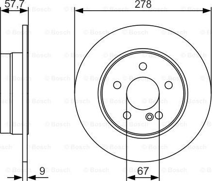 BOSCH 0 986 479 S96 - Discofreno autozon.pro