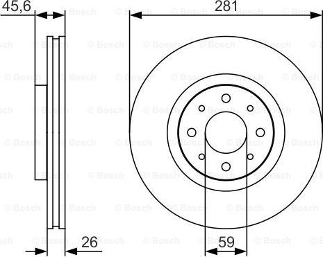 BOSCH 0 986 479 S97 - Discofreno autozon.pro