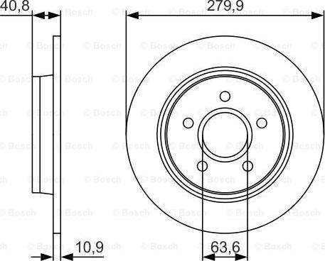 BOSCH 0 986 479 S49 - Discofreno autozon.pro