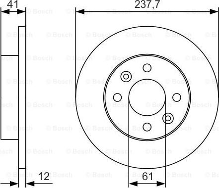 BOSCH 0 986 479 S45 - Discofreno autozon.pro