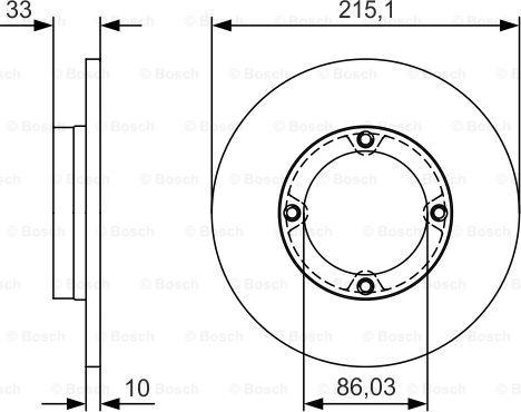 BOSCH 0 986 479 S69 - Discofreno autozon.pro