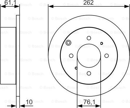 BOSCH 0 986 479 S68 - Discofreno autozon.pro