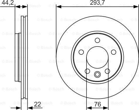 BOSCH 0 986 479 S06 - Discofreno autozon.pro