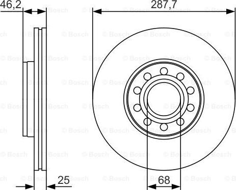 BOSCH 0 986 479 S19 - Discofreno autozon.pro