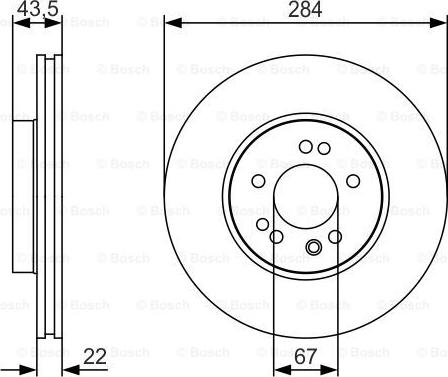 BOSCH 0 986 479 S15 - Discofreno autozon.pro