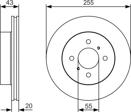 BOSCH 0 986 479 S13 - Discofreno autozon.pro