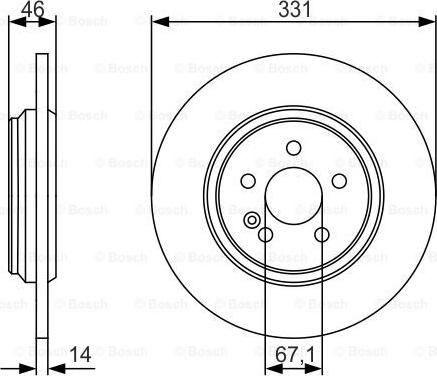 BOSCH 0 986 479 S12 - Discofreno autozon.pro