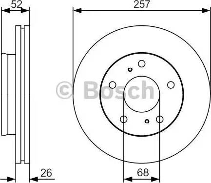 BOSCH 0 986 479 S89 - Discofreno autozon.pro