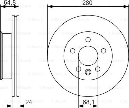 BOSCH 0 986 479 S80 - Discofreno autozon.pro