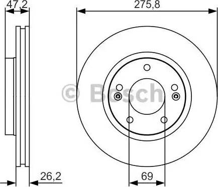 BOSCH 0 986 479 S81 - Discofreno autozon.pro