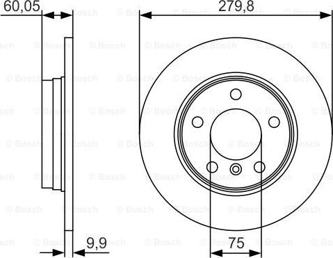 BOSCH 0 986 479 S34 - Discofreno autozon.pro