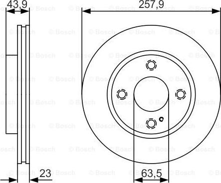 BOSCH 0 986 479 S38 - Discofreno autozon.pro