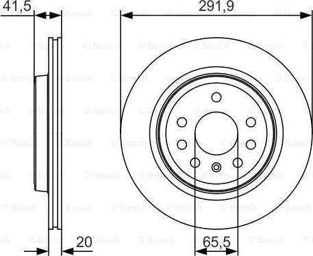 BOSCH 0 986 479 S27 - Discofreno autozon.pro