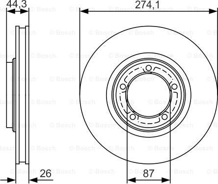 BOSCH 0 986 479 S79 - Discofreno autozon.pro