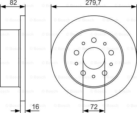 BOSCH 0 986 479 S73 - Discofreno autozon.pro