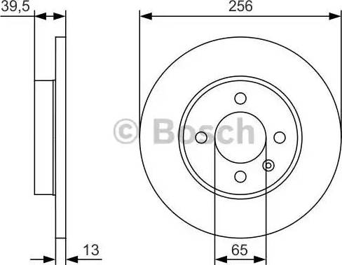 BOSCH 0 986 479 T48 - Discofreno autozon.pro