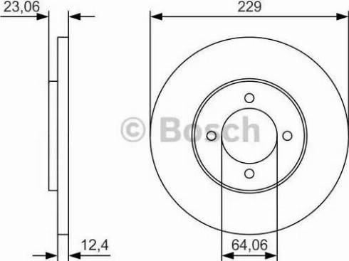 BOSCH 0 986 479 T67 - Discofreno autozon.pro