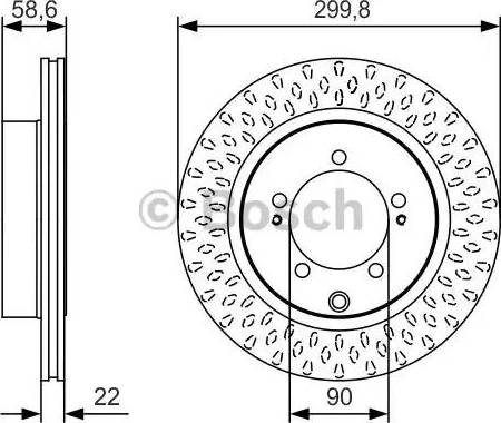 BOSCH 0 986 479 T05 - Discofreno autozon.pro