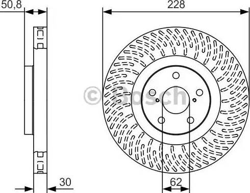 BOSCH 0 986 479 T30 - Discofreno autozon.pro