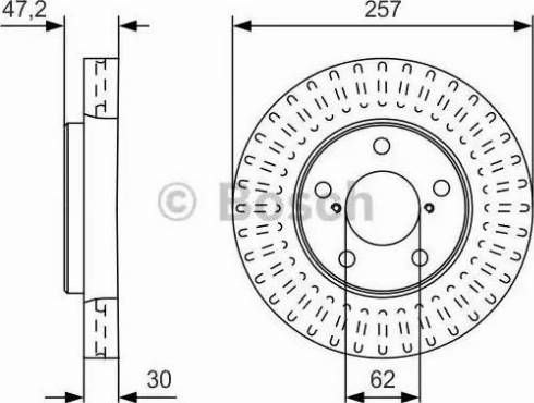 BOSCH 0 986 479 U94 - Discofreno autozon.pro