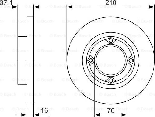 BOSCH 0 986 479 U96 - Discofreno autozon.pro