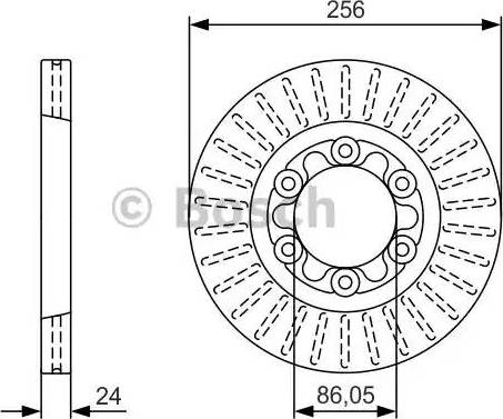 BOSCH 0 986 479 U98 - Discofreno autozon.pro