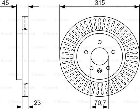 BOSCH 0 986 479 U65 - Discofreno autozon.pro